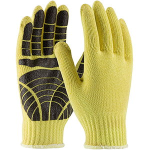 Kevlar Gloves with PVC Grips