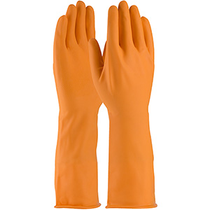 Extra Long Orange Acid Glove