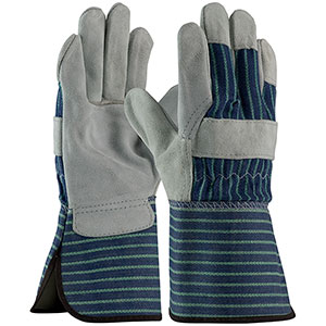 Split Leather Palms with Gauntlet Cuffs