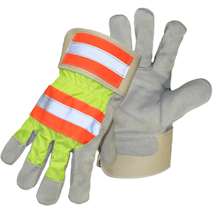 Split Leather with Safety Cuffs