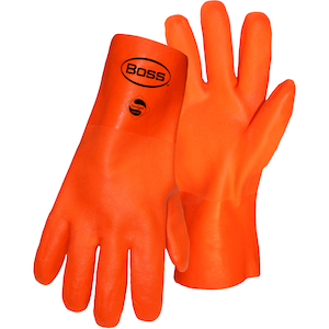Supported PVC Gloves