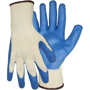 Latex Crinkle Grip on Cotton/Poly