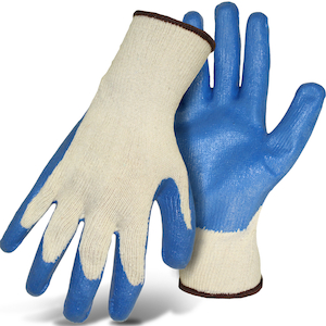 Latex Crinkle Grip on Cotton/Poly
