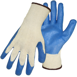 Latex Crinkle Grip on Cotton/Poly
