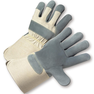 Split Leather Palms with Gauntlet Cuffs