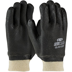 PVC Dipped with Rough Acid Finish Grip