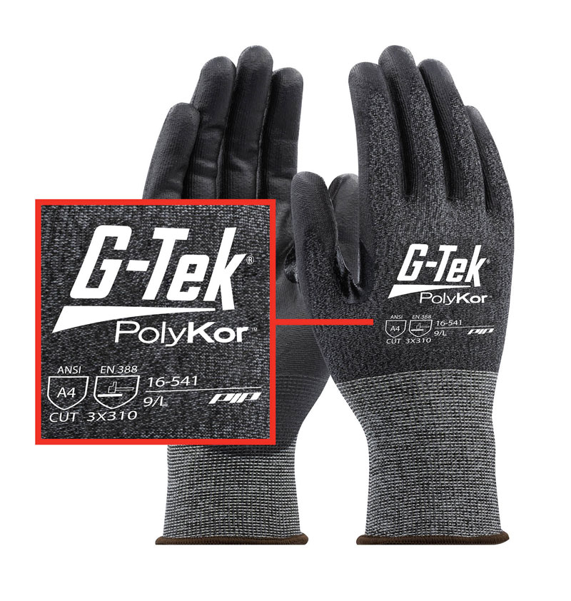 G-Tek PolyKor 16-541 - Cut Resistant Gloves