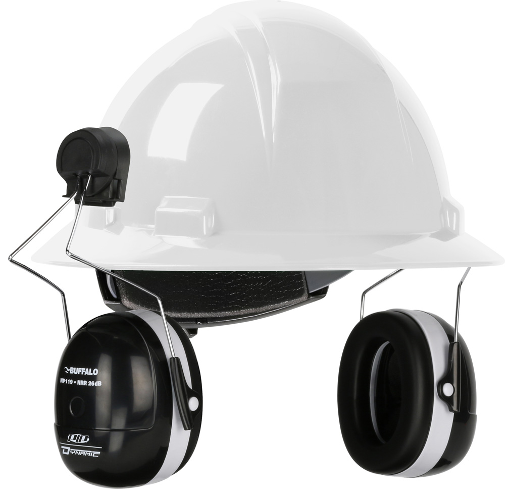 hard hat mounted ear muff